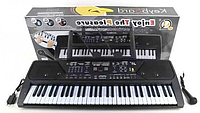 Музыкальный орган синтезатор с микрофоном MQ 021 UF 61 клавиша в коробке
