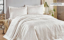 Покривало Hanibaba атлас 240х260 gardenia beyaz white