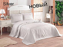 Покривало Hanibaba атлас 240х260 gardenia gumus silver