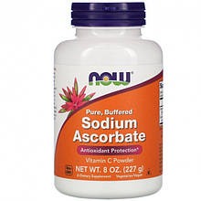 Вітамін С NOW Foods Sodium Ascorbate Powder 227 g