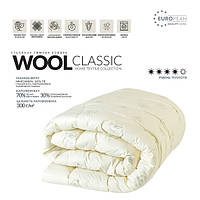 Одеяло зимнее 200х220 овечья шерсть WOOL CLASSIC