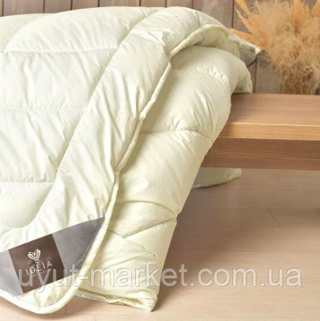 Ковдра зимовий 175х215, 100% овеча шерсть двухлойное WOOL PREMIUM, фото 1