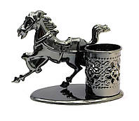 Статуэтка Подставка для ручек Техно-арт "Лошадь" 11х12х6,5см (28207)