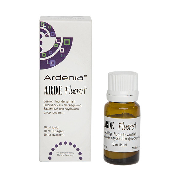 Arde Fluoret (Арде Флюорет), 1 флакон, фторуючий лак, Ardenia