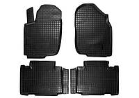 Полиуретановые коврики Toyota RAV4 2013 -> черный, кт 4шт 11349 Avto-Gumm (Toyota вав 4)
