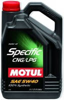 Motul SPECIFIC CNG/LPG 5W40 5L Моторне масло
