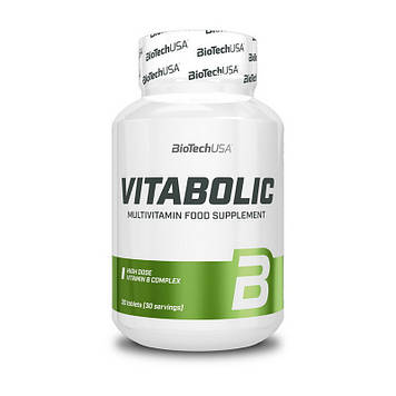 Комплекс мультивитаминов и минералов BioTech Vitabolic (30 tabs)