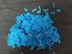 Аксесуари для свята конфеті мішура блакитний 100грам