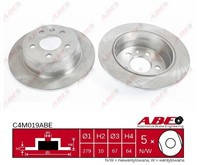 Тормозной диск ABE C4M019ABE