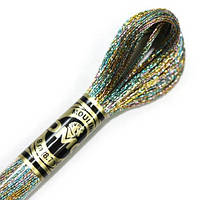 Нитки металік E135 DMC ДМС (Франція)