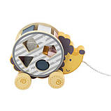 Дерев'яна каталка-сортер PolarB Їжачок (44025), фото 6