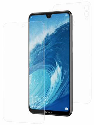 Гідрогелева захисна плівка на HUAWEI Honor 8X Max на весь екран прозора, фото 1