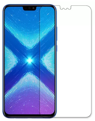 Гідрогелева захисна плівка на HUAWEI Honor 8X на весь екран прозора, фото 1
