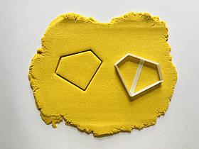 3D-формочки-вирубки для пряників "Кристал 2"