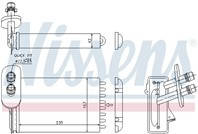 Радиатор печки NISSENS NIS 73921