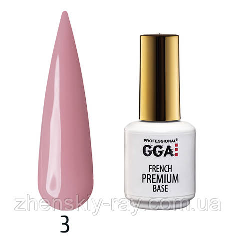 Premium French Base GGA Professional 15 мл №3, фото 1