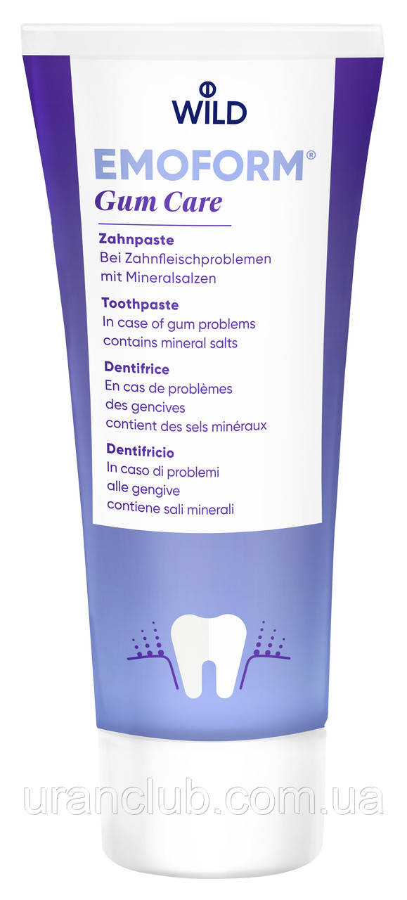 EMOFORM GUM CARE специальная зубная паста уход за деснами 85мл