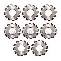 Фреза дисковая модульная m 0,6 20* 32х13 мм Р6М5 (HSS) (8 шт)