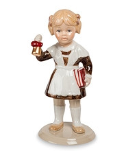 Порцелянова статуетка Дівчинка "Шкільне свято" (Pavone) CMS-58/6, фото 1