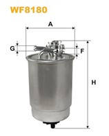 Топливный фильтр WIX FILTERS WF8180WIX