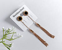 Сережки оригінальна модель, гіпоалергенна сталь В003