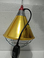 Захисний плафон для інфрачервоних ламп з 3-х ступінчастим перемикачем, 275 Вт