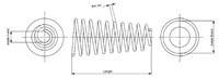 Пружина ходовой части MONROE MONSP3533