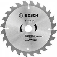 Диск пильный 160х20/16-24Т ECO WO//Bosch