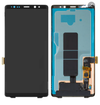 Дисплей для Samsung N950 Galaxy Note 8 з сенсорним склом в рамці (Золотий) Оригінал Китай
