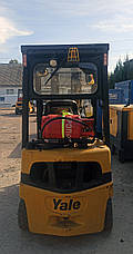 Газовий вилковий навантажувач Yale GLP20SVX-2 2 тонни б/у, фото 5