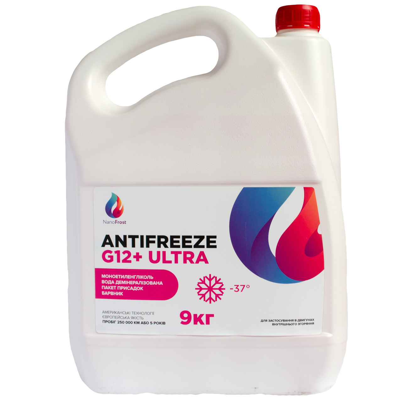 Купить Антифриз NanoFrost G 12+ ULTRA (рожевий) 9 кг по доступной цене ...