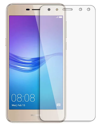 Гідрогелева захисна плівка на HUAWEI Y5 2017 на весь екран прозора, фото 1