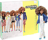 Лялька Creatable World Blonde Curly Hair , русяве кудряве волосся