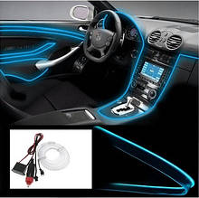 Гнучкий світлодіодний Неон Led Flexible EL Wire Neon Light Glow