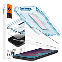 Захисне скло Spigen для iPhone 12 Pro Max EZ FIT GLAS.tR Screen Protector (2 шт.), Clear (AGL01791)