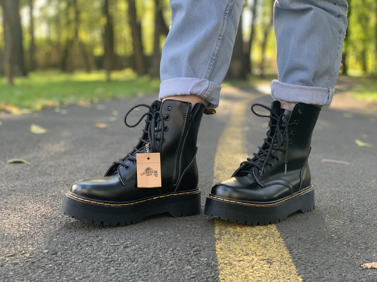 dr martens jadon black 37