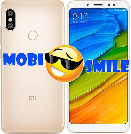 Смартфон Xiaomi Redmi Note 5 3/32GB Gold Глобальна Прошивка Гарантія 3 місяці, фото 2