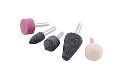 Набір шліфувальних каменів Intertool 5 шт. (BT-0015)