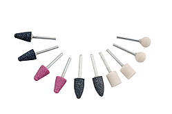 Набір шліфувальних каменів Mastertool 10 шт. (12-2020)