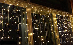 Гірлянда світлодіодна LTL Sople завіса 100 led довжина 3.2 метра тепла Warm White з перехідником