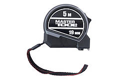Рулетка Mastertool 5 м x 19 мм 2 фіксатора (60-5019)