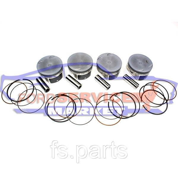 Поршень із кільцями та пальцем +0.50 Ford 2.3 Duratec HE