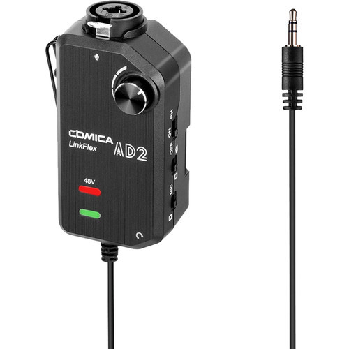 Аудіо-адаптер Comica Audio LinkFlex AD2 Single-Channel Mic and Guitar Interface for Smartphones (LINKFLEX AD2)
