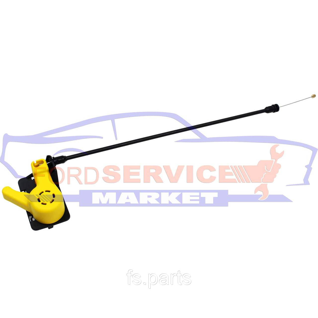 Ручка відкривання замка капота з тросом оригінал Ford Focus 3 c 11-18, фото 1