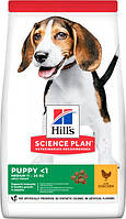 Сухой корм для щенков средних пород Hill's Science Plan Puppy Medium с курицей (0,8 кг)