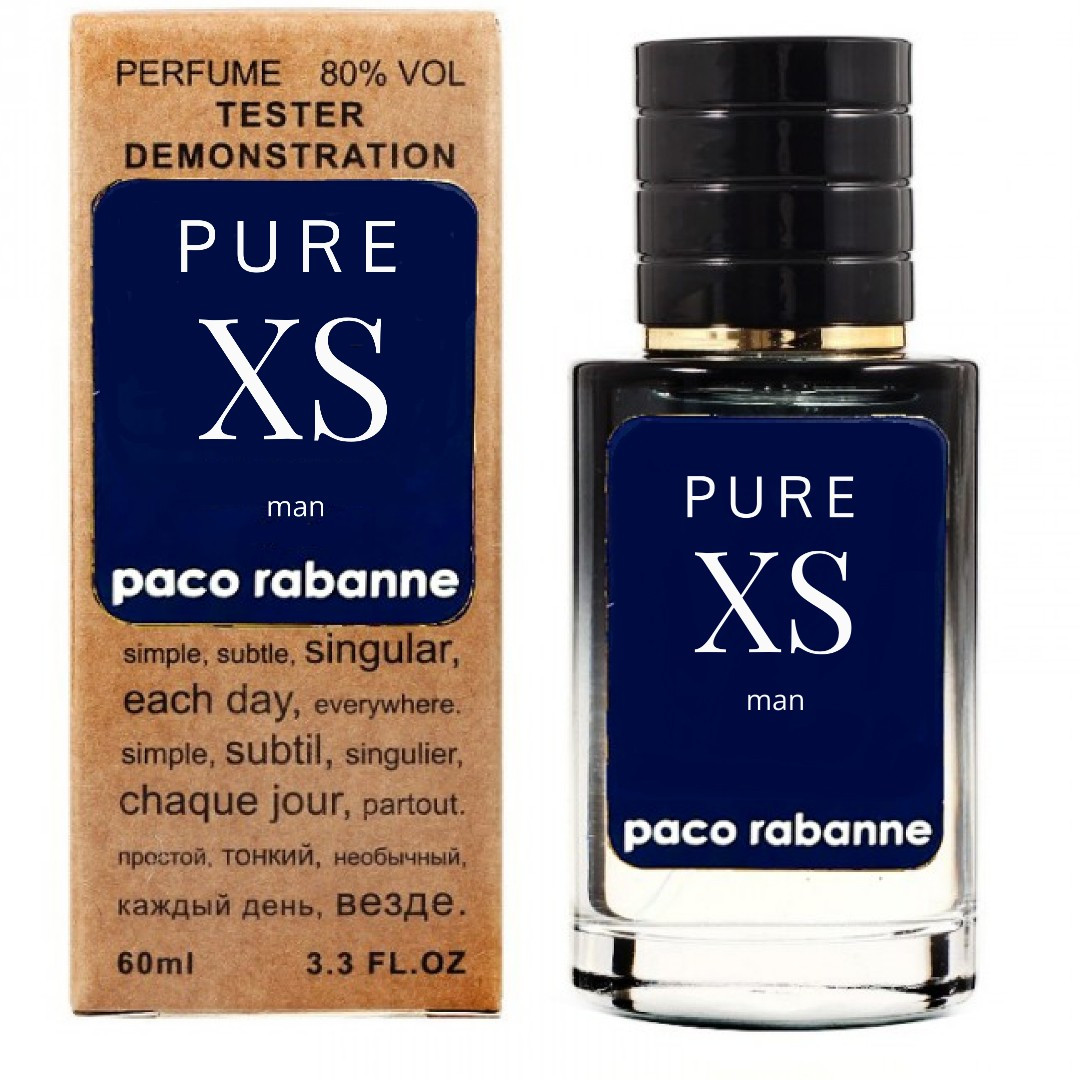 Paco Rabanne Pure XS TESTER LUX, чоловічий, 60 мл, фото 1
