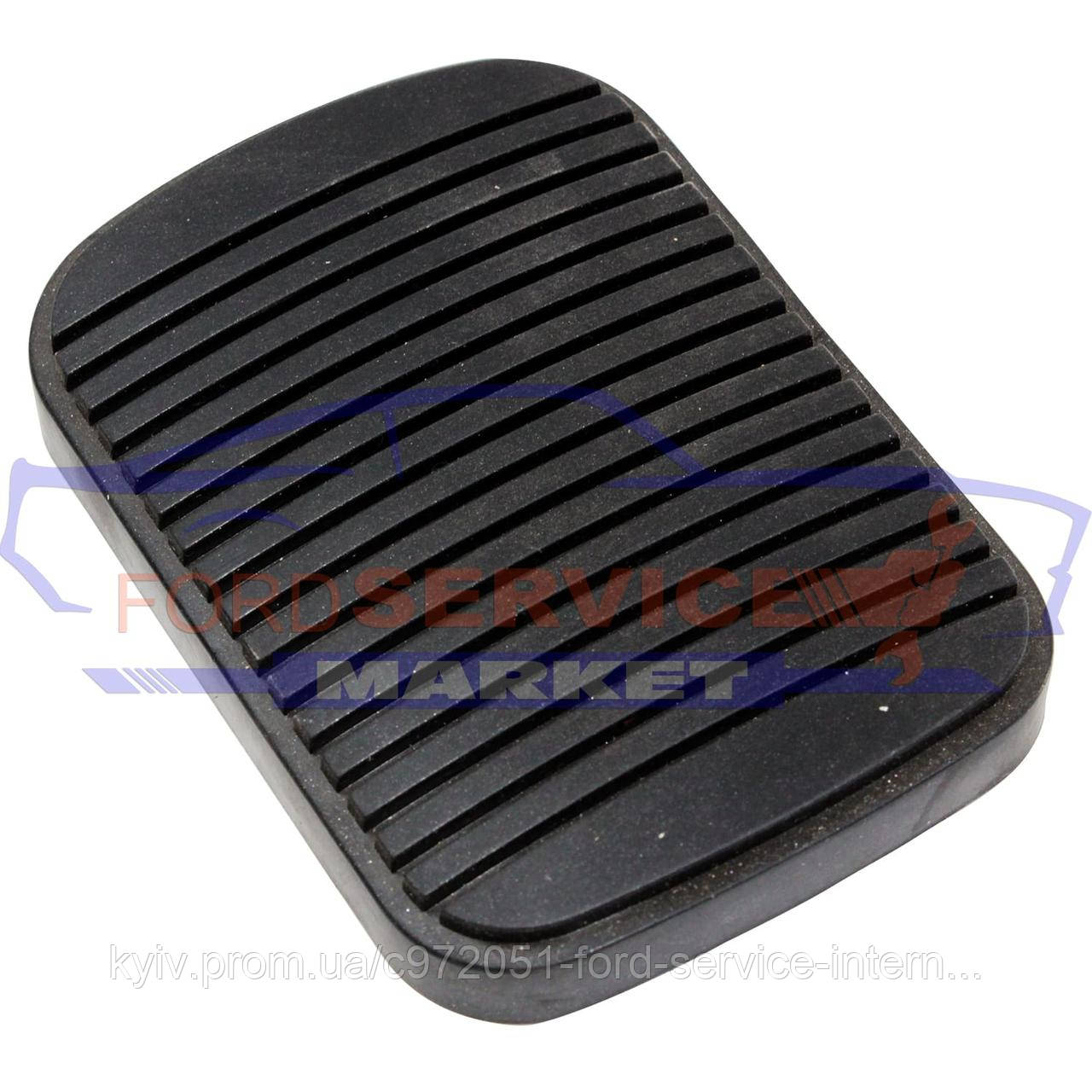 Накладка педалі гальма АКПП, РКПП оригінал для Ford Fiesta 6 c 02-08, Fusion c 02-12, Focus 1 c 98-04, фото 1