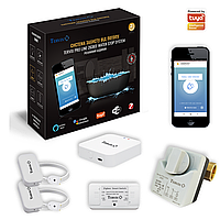 Умный дом защита от затопления без интернета! Комплект на 1 трубу 1/2" антизатопление, антипотоп Tervix