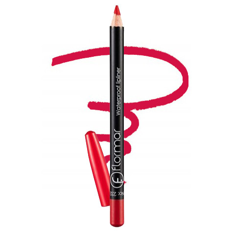 Олівець для губ водостійкий Flormar Waterpoof Lipliner № 232 Passionate Red (Червоний)