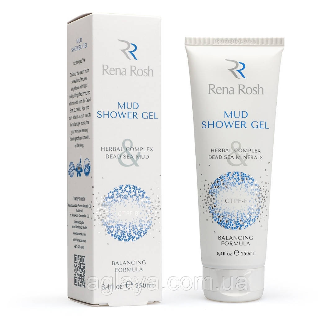 Гель для душу на основі бруду Мертвого моря MudShowerGel Rena Rosh, фото 1